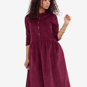 Home Meena dress maroon